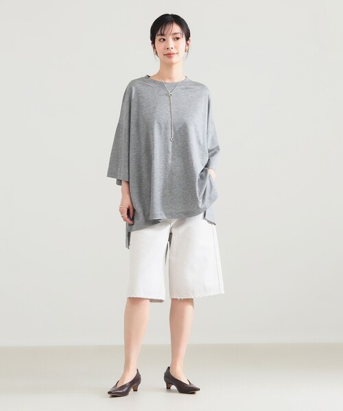 Demi-Luxe BEAMS(デミルクス ビームス)の「COG THE BIGSMOKE / DELTA Tシャツ(Tシャツ/カットソー・レディース・ブラック/ライトグレー/ネイビー・ONE SIZE)」の4枚目の写真