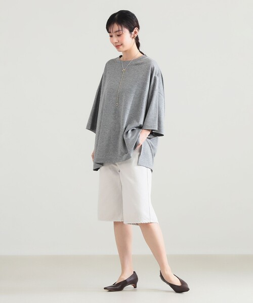 Demi-Luxe BEAMS(デミルクス ビームス)の「COG THE BIGSMOKE / DELTA Tシャツ(Tシャツ/カットソー・レディース・ブラック/ライトグレー/ネイビー・ONE SIZE)」の5枚目の写真