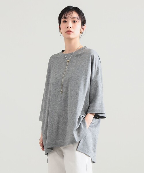 Demi-Luxe BEAMS(デミルクス ビームス)の「COG THE BIGSMOKE / DELTA Tシャツ(Tシャツ/カットソー・レディース・ブラック/ライトグレー/ネイビー・ONE SIZE)」の7枚目の写真