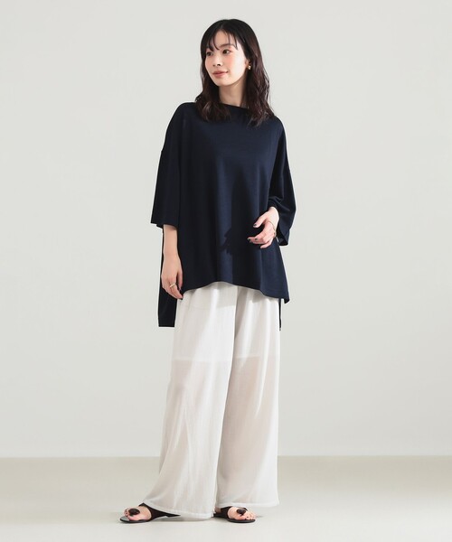 Demi-Luxe BEAMS(デミルクス ビームス)の「COG THE BIGSMOKE / DELTA Tシャツ(Tシャツ/カットソー・レディース・ブラック/ライトグレー/ネイビー・ONE SIZE)」の14枚目の写真