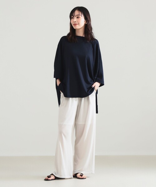 Demi-Luxe BEAMS(デミルクス ビームス)の「COG THE BIGSMOKE / DELTA Tシャツ(Tシャツ/カットソー・レディース・ブラック/ライトグレー/ネイビー・ONE SIZE)」の16枚目の写真