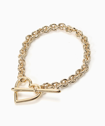 BASICKS（ベイシックス）の「BASICKS / ベイシックス HEART BRACELET SMALL LINK（ブレスレット）」
