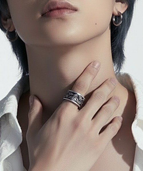 Burner(バーナー)の「【Cr+ov(クローヴ)】 cro-ring-27-4(リング・メンズ・シルバー・FREE)」の3枚目の写真