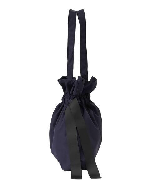 LANVIN en Bleu（ランバンオンブルー）の「グログランギャザートートバッグ（トートバッグ・レディース・ブラック/ブラウン/ブルー系その他/ネイビー・FREE）」の6枚目の写真