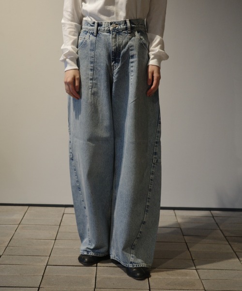 【新品未着用品】CLANE COCOON BULKY DENIM PANTS CLANE COCOON BULKY DENIM PANTS（デニムパンツ）｜CLANE（クラネ）の