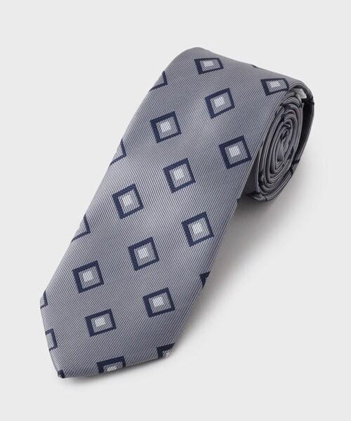 THE SHOP TK （ザ ショップ ティーケー ）の「小紋柄 アソート ネクタイ 【洗濯機OK】（ネクタイ・メンズ・ブルー系その他7/グレー系4/ネイビー系/ネイビー系3/ワイン系2/ピンク系その他・00）」の7枚目の写真