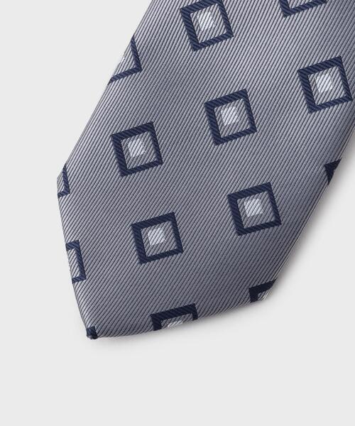 THE SHOP TK （ザ ショップ ティーケー ）の「小紋柄 アソート ネクタイ 【洗濯機OK】（ネクタイ・メンズ・ブルー系その他7/グレー系4/ネイビー系/ネイビー系3/ワイン系2/ピンク系その他・00）」の12枚目の写真