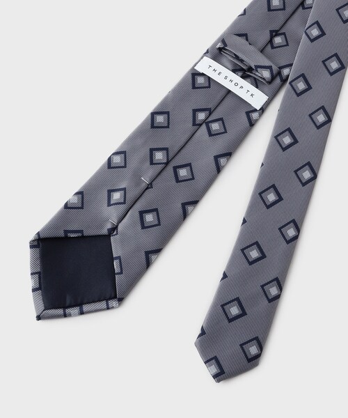 THE SHOP TK （ザ ショップ ティーケー ）の「小紋柄 アソート ネクタイ 【洗濯機OK】（ネクタイ・メンズ・ブルー系その他7/グレー系4/ネイビー系/ネイビー系3/ワイン系2/ピンク系その他・00）」の11枚目の写真
