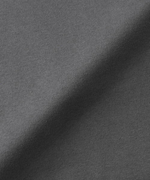 無印良品（ムジルシリョウヒン）の「紳士　ハーフジップスウェットシャツ（スウェット・メンズ・グレー/チャコールグレー/ネイビー/ブラック/スモーキーグリーン系・S/XL/L/M）」の13枚目の写真