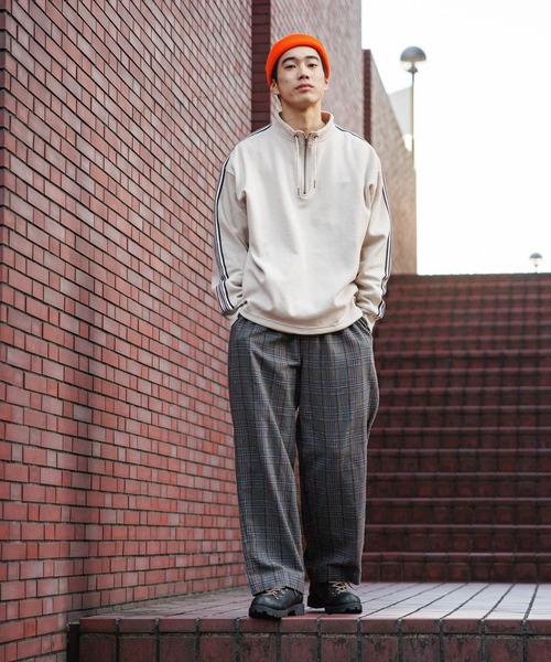 niko and...（ニコアンド）の「ネルチェックイージーパンツ（その他パンツ・メンズ・グリーン/グレー/ブラック・LARGE/MEDIUM）」の5枚目の写真