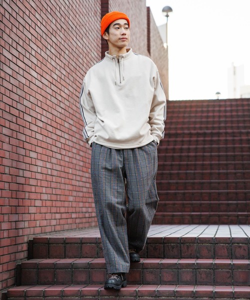 niko and...（ニコアンド）の「ネルチェックイージーパンツ（その他パンツ・メンズ・グリーン/グレー/ブラック・LARGE/MEDIUM）」の6枚目の写真