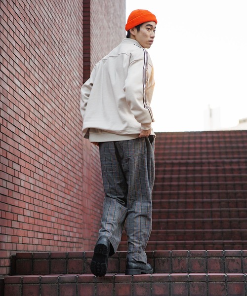 niko and...（ニコアンド）の「ネルチェックイージーパンツ（その他パンツ・メンズ・グリーン/グレー/ブラック・LARGE/MEDIUM）」の7枚目の写真