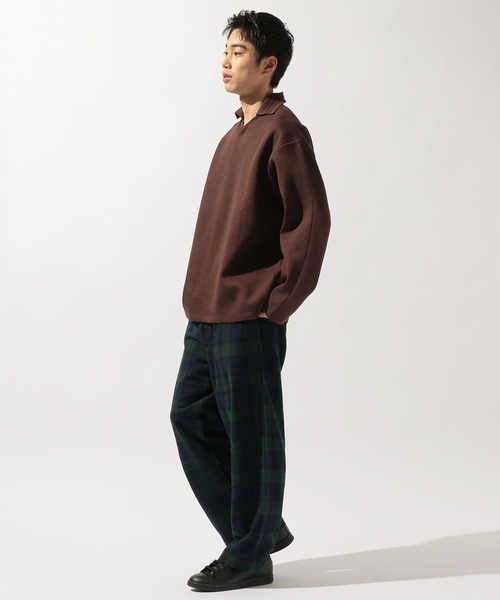 niko and...（ニコアンド）の「ネルチェックイージーパンツ（その他パンツ・メンズ・グリーン/グレー/ブラック・LARGE/MEDIUM）」の18枚目の写真