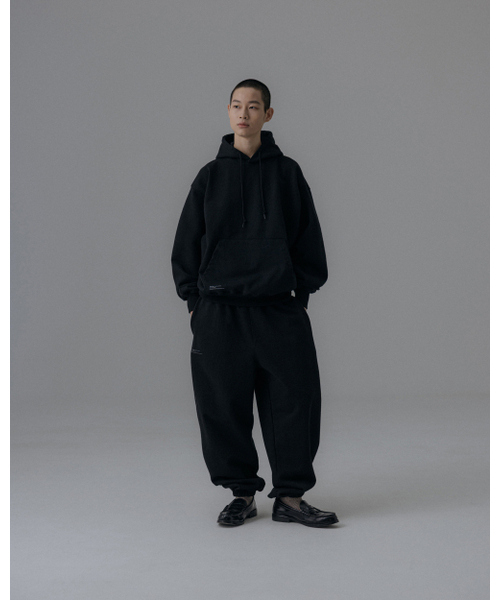 ANGLAN（アングラン）の「Heavyweight Classic Hoodie - Black（パーカー・メンズ・その他・2/1）」の4枚目の写真