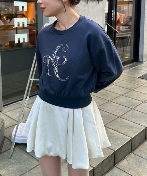 continuer de NICE CLAUP(コンティニューデナイスクラップ)の「キラキラ図案のアソートプルオーバー(スウェット・レディース・その他1/その他2/その他3/その他5/その他6/その他4・FREE)」の9枚目の写真