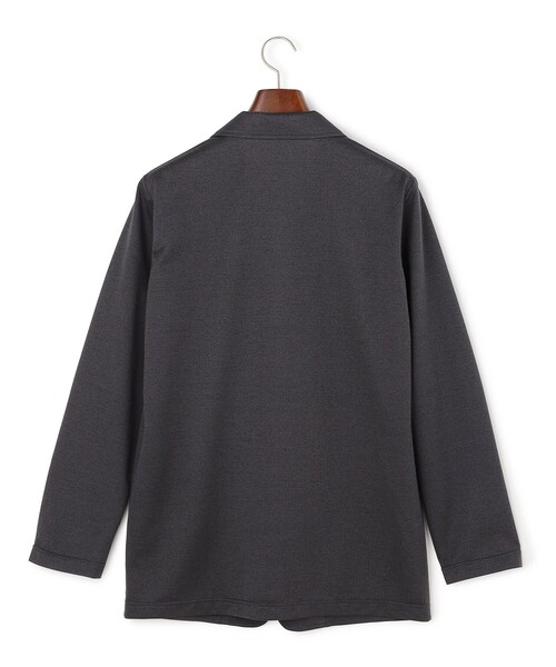 J.PRESS(ジェイプレス)の「【KANEMASA JERSEY】メランジチドリジャージー カットジャケット(テーラードジャケット・メンズ・ネイビー系/グレー系・MEDIUM/LARGE/SMALL/X-LARGE)」の10枚目の写真