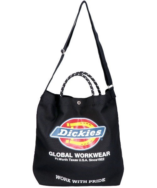 Dickies(ディッキーズ)の「【DICKIES/ディッキーズ】LOGO PRINT ROPE 2WAY SHOULDER / ロゴプリントロープ2wayショルダーバッグ(ショルダーバッグ・メンズ・オフホワイト/アイボリー/ブラック/ブラック系・FREE)」の13枚目の写真