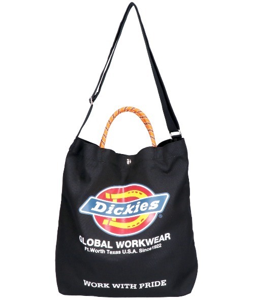 Dickies(ディッキーズ)の「【DICKIES/ディッキーズ】LOGO PRINT ROPE 2WAY SHOULDER / ロゴプリントロープ2wayショルダーバッグ(ショルダーバッグ・メンズ・オフホワイト/アイボリー/ブラック/ブラック系・FREE)」の16枚目の写真