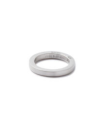 20/80（テゥエンティーエイティー）の「【20/80】トゥエンティーエイティー/STERLING SILVER SQUARE RING 3mm（リング）」