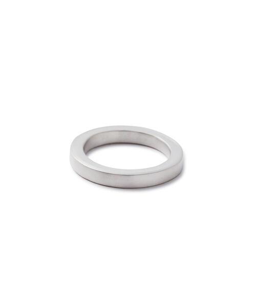 20/80(テゥエンティーエイティー)の「【20/80】トゥエンティーエイティー/STERLING SILVER SQUARE RING 3mm(リング・メンズ・シルバー・11/17/19/9)」の2枚目の写真