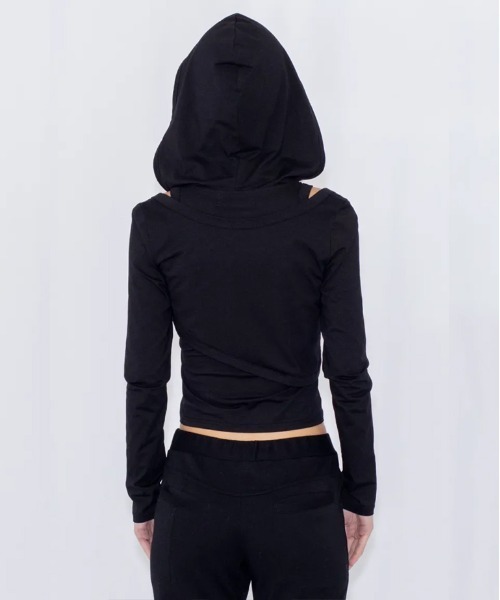 VIAVANDA（ヴィアヴァンダ）の「2WAY LAYERED TOP（その他トップス・レディース・グレー/ブラック・FREE）」の16枚目の写真