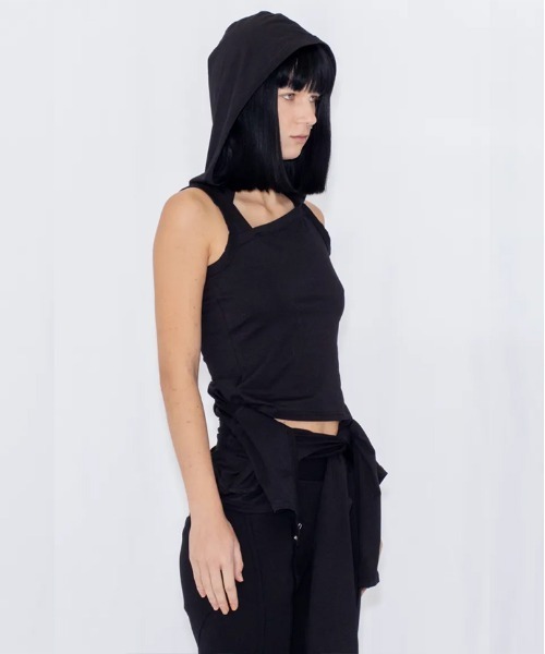 VIAVANDA（ヴィアヴァンダ）の「2WAY LAYERED TOP（その他トップス・レディース・グレー/ブラック・FREE）」の18枚目の写真