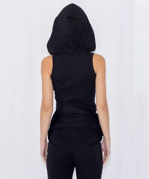 VIAVANDA（ヴィアヴァンダ）の「2WAY LAYERED TOP（その他トップス・レディース・グレー/ブラック・FREE）」の19枚目の写真