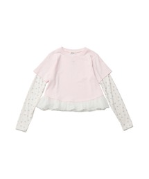 floral layered long sleeve