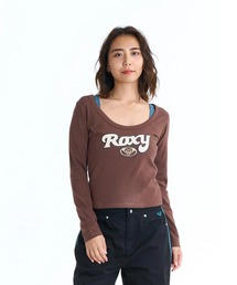 ROXY ウィメンズ BREAK MY SOUL ロンT 長袖Tシャツ・キャミソールセット 【2026年春夏モデル】/ロキシー2点セット