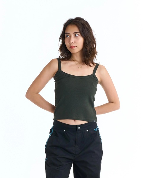 ROXY(ロキシー)の「ROXY ウィメンズ BREAK MY SOUL ロンT 長袖Tシャツ・キャミソールセット 【2026年春夏モデル】/ロキシー2点セット(Tシャツ/カットソー・レディース・ブラック/ホワイト/ブラウン・LARGE/MEDIUM)」の14枚目の写真
