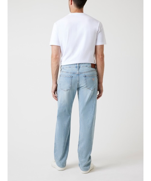 GUESS JEANS（ゲスジーンズ）の「GUESS JEANS G16 Straight デニムパンツ（デニムパンツ・メンズ・ライトインディゴブルー・34inch/32inch/31inch/30inch/29inch/28inch）」の4枚目の写真