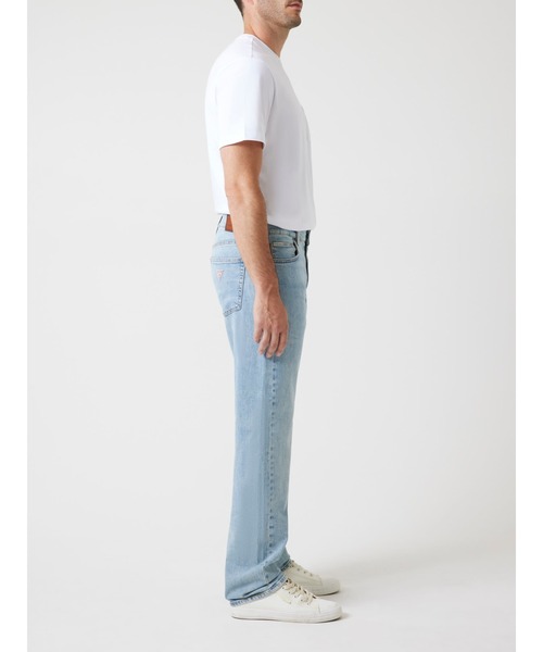 GUESS JEANS（ゲスジーンズ）の「GUESS JEANS G16 Straight デニムパンツ（デニムパンツ・メンズ・ライトインディゴブルー・34inch/32inch/31inch/30inch/29inch/28inch）」の5枚目の写真