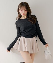 Chico（チコ）の「レイヤードバルーンミニスカート（スカート）」