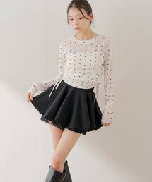 Chico（チコ）の「レイヤードバルーンミニスカート（スカート）」