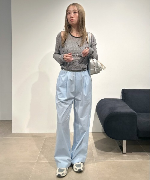 emmi(エミ)の「レイヤードライクカットソー/接触冷感(Tシャツ/カットソー・レディース・ブラック/その他・F)」の20枚目の写真