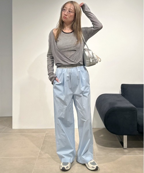 emmi(エミ)の「レイヤードライクカットソー/接触冷感(Tシャツ/カットソー・レディース・ブラック/その他・F)」の22枚目の写真