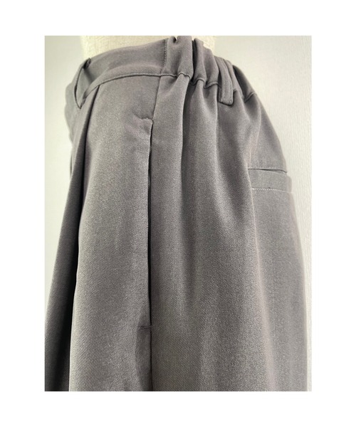 WORLD WIDE LOVE!（ワールドワイドラブ）の「デッドスマイルカーヴィーパンツ（その他パンツ・レディース・スミクロ/ブラック・1）」の10枚目の写真