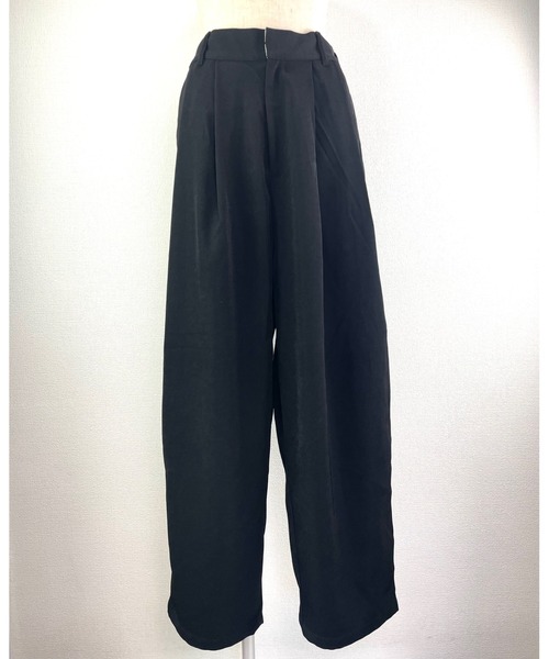 WORLD WIDE LOVE!（ワールドワイドラブ）の「デッドスマイルカーヴィーパンツ（その他パンツ・レディース・スミクロ/ブラック・1）」の18枚目の写真