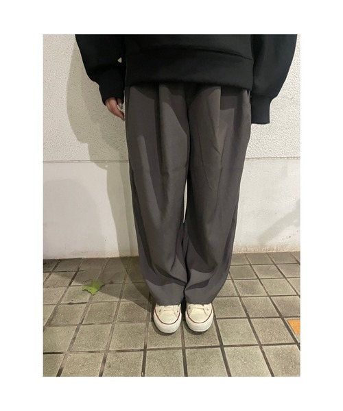 WORLD WIDE LOVE!（ワールドワイドラブ）の「デッドスマイルカーヴィーパンツ（その他パンツ・レディース・スミクロ/ブラック・1）」の15枚目の写真