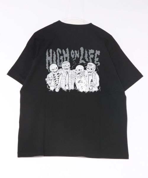 LURKING CLASS(ラーキングクラス)の「【ムラサキスポーツ限定】LURKING CLASS/ラーキングクラス 半袖 Tシャツ バックプリント ST26STM04(Tシャツ/カットソー・メンズ・ブラック/ホワイト・XL/L/M)」の3枚目の写真