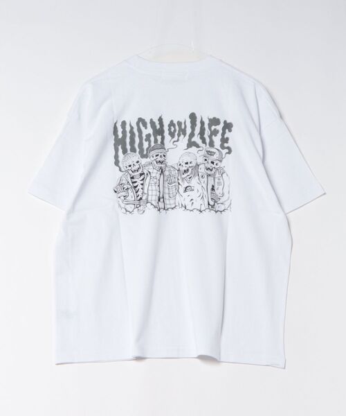 LURKING CLASS(ラーキングクラス)の「【ムラサキスポーツ限定】LURKING CLASS/ラーキングクラス 半袖 Tシャツ バックプリント ST26STM04(Tシャツ/カットソー・メンズ・ブラック/ホワイト・XL/L/M)」の4枚目の写真