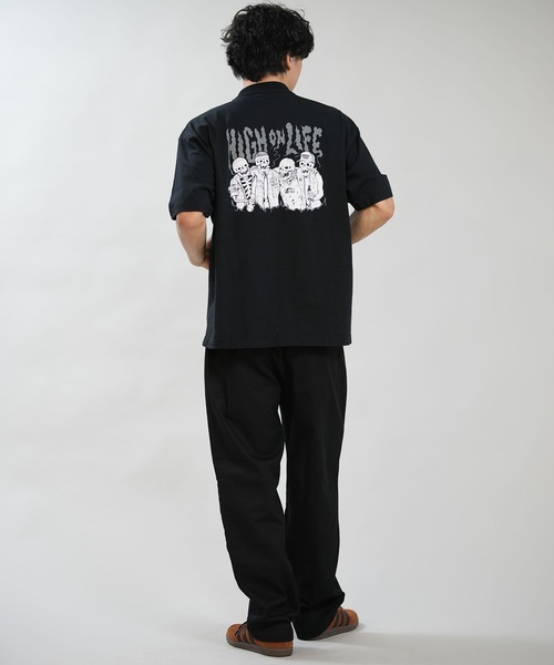 LURKING CLASS(ラーキングクラス)の「【ムラサキスポーツ限定】LURKING CLASS/ラーキングクラス 半袖 Tシャツ バックプリント ST26STM04(Tシャツ/カットソー・メンズ・ブラック/ホワイト・XL/L/M)」の11枚目の写真
