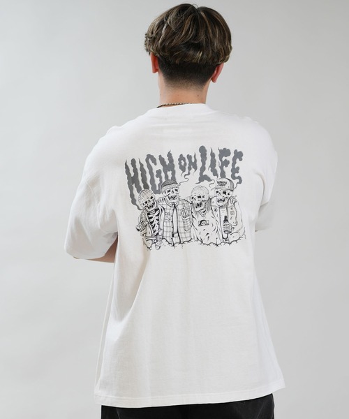 LURKING CLASS(ラーキングクラス)の「【ムラサキスポーツ限定】LURKING CLASS/ラーキングクラス 半袖 Tシャツ バックプリント ST26STM04(Tシャツ/カットソー・メンズ・ブラック/ホワイト・XL/L/M)」の6枚目の写真