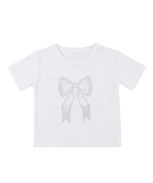 PHILLY(フィリー)の「リボンスタッズT(Tシャツ/カットソー・レディース・ブラック/ホワイト・FREE)」の12枚目の写真