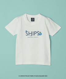 SHIPS（シップス）の「DQVIIR × SHIPS:100～140cm モンスターコラボ ロゴ Tシャツ〈KIDS〉（Tシャツ/カットソー）」
