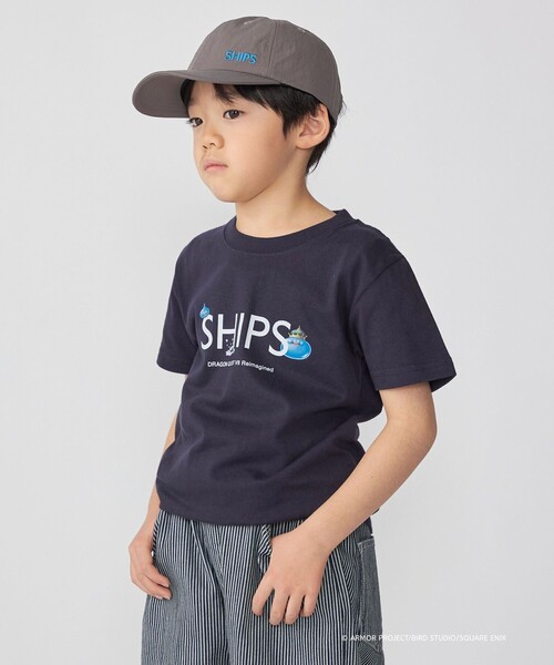SHIPS（シップス）の「DQVIIR × SHIPS:100～140cm モンスターコラボ ロゴ Tシャツ〈KIDS〉（Tシャツ/カットソー・キッズ・ホワイト/ネイビー・110/100/130/120/140）」の13枚目の写真
