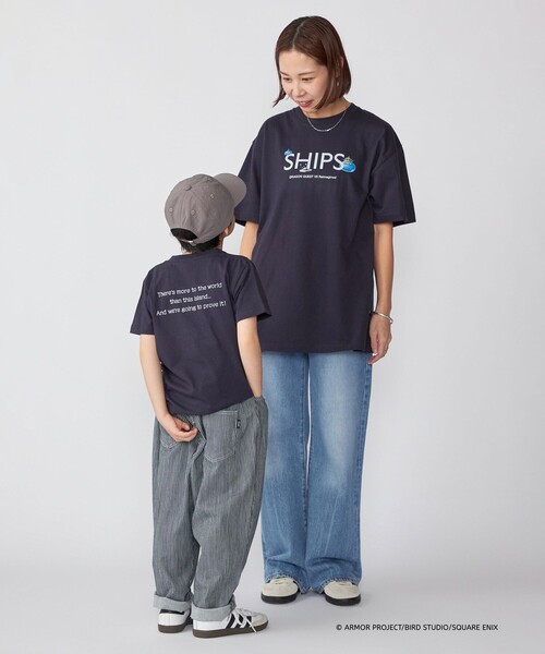 SHIPS（シップス）の「DQVIIR × SHIPS:100～140cm モンスターコラボ ロゴ Tシャツ〈KIDS〉（Tシャツ/カットソー・キッズ・ホワイト/ネイビー・110/100/130/120/140）」の21枚目の写真