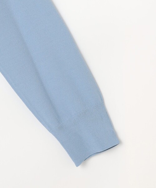 J.PRESS（ジェイプレス）の「【アンサンブル着用可】Rayon Elite Stretch クルーネック カーディガン（カーディガン/ボレロ・レディース・ベージュ系/ピンク系/サックスブルー系/ネイビー系・LARGE/MEDIUM）」の15枚目の写真