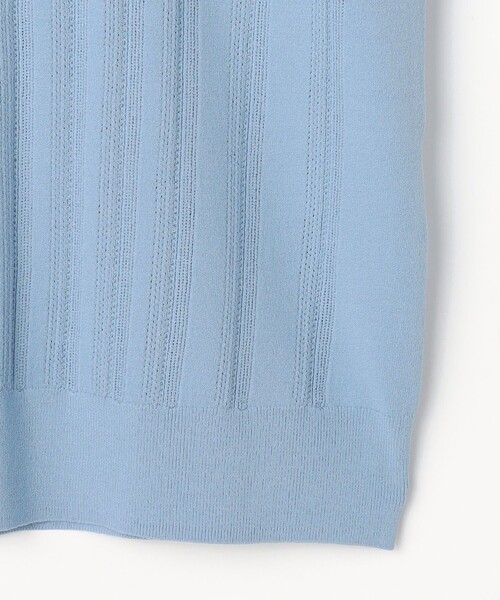 J.PRESS（ジェイプレス）の「【アンサンブル着用可】Rayon Elite Stretch クルーネック カーディガン（カーディガン/ボレロ・レディース・ベージュ系/ピンク系/サックスブルー系/ネイビー系・LARGE/MEDIUM）」の16枚目の写真