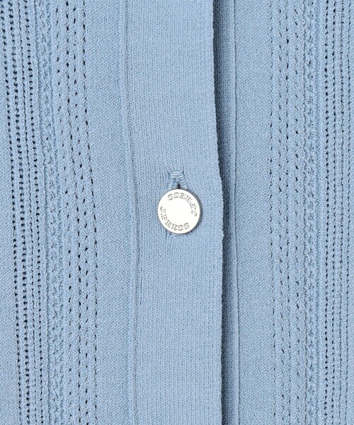 J.PRESS（ジェイプレス）の「【アンサンブル着用可】Rayon Elite Stretch クルーネック カーディガン（カーディガン/ボレロ・レディース・ベージュ系/ピンク系/サックスブルー系/ネイビー系・LARGE/MEDIUM）」の17枚目の写真